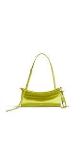 LIME - ALA&Iuml;A LE CLICK EAST WEST SMALL BAG IN SATIN