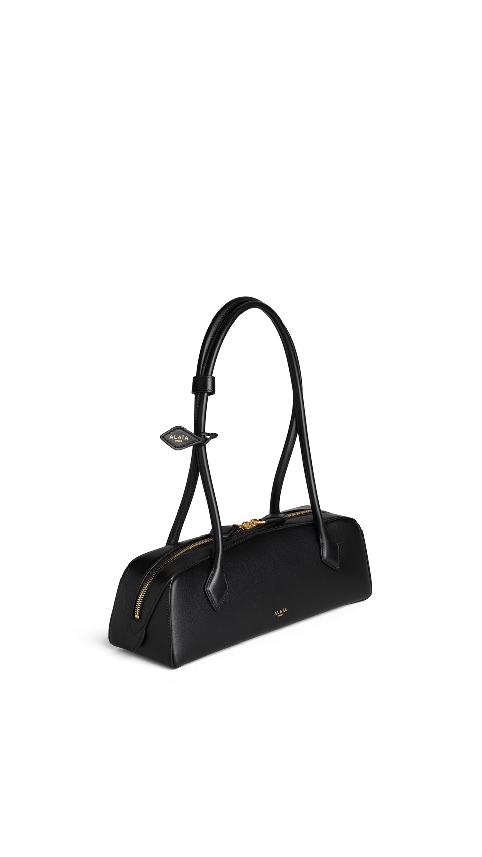 ALA&Iuml;A MITTELGROSSE TASCHE LE TECKEL AUS KALBSLEDER SCHWARZ - View 2