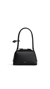 BLACK - ALA&Iuml;A LE BOULEDOGUE SMALL BAG IN CALFSKIN