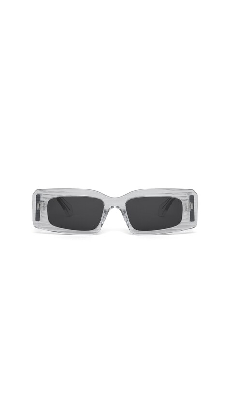 ALA&Iuml;A RECHTECKIGE SONNENBRILLE KRISTALL