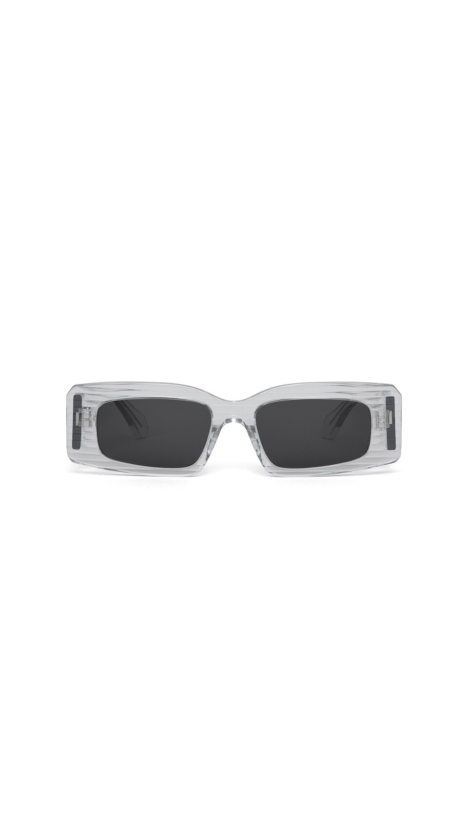 ALA&Iuml;A RECHTECKIGE SONNENBRILLE KRISTALL