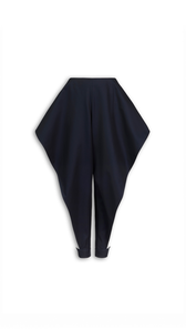 MIDNIGHT - ALA&Iuml;A COTTON POINTED PANTS