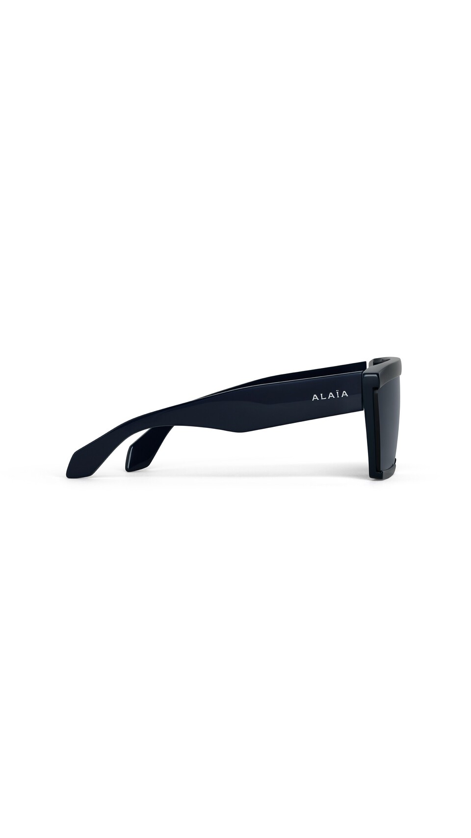 ALA&Iuml;A MASK SUNGLASSES BLUE - View 2