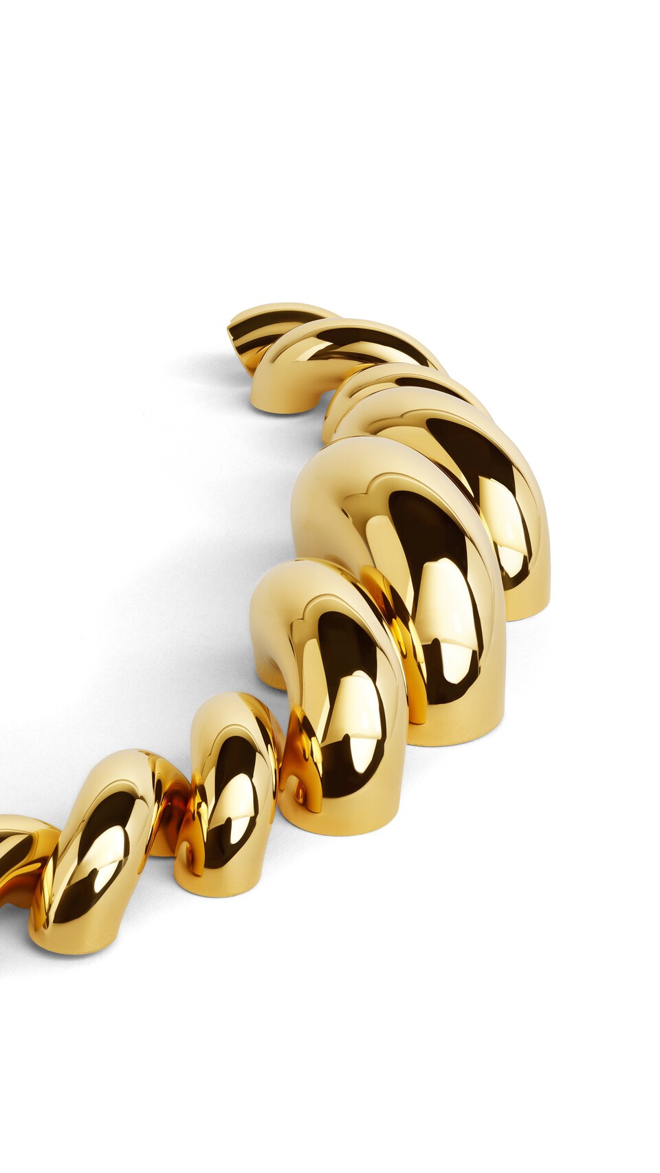 ALA&Iuml;A TORSION BRACELET YELLOW GOLD METALS - View 2