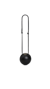 BLACK - ALA&Iuml;A SPHERE BAG IN LAMBSKIN