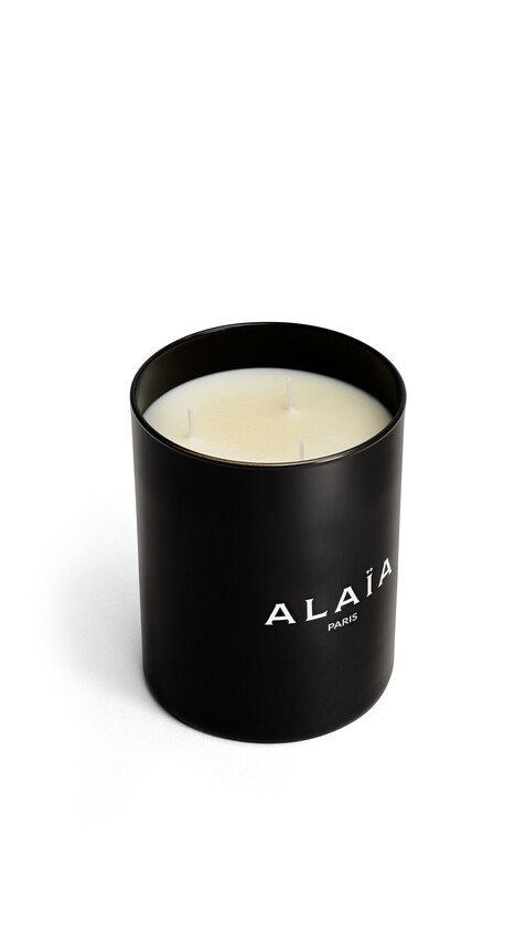ALA&Iuml;A LARGE SCENTED CANDLE WHITE - View 2