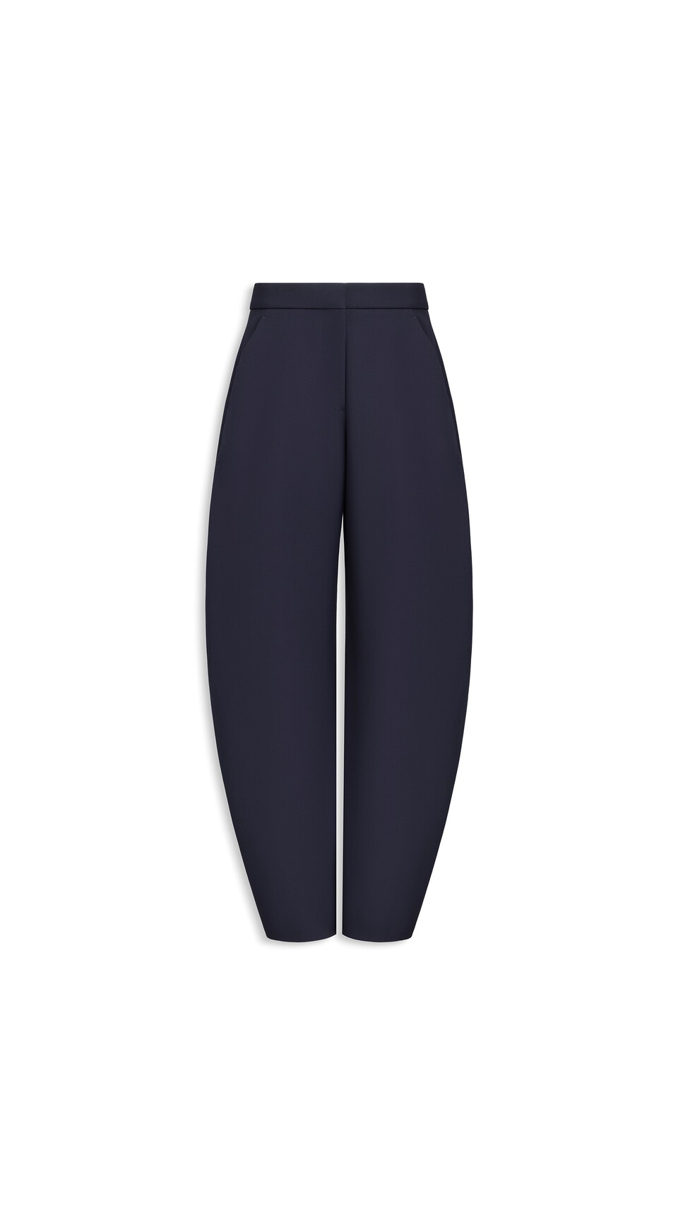 ALA&Iuml;A ROUND TAILORED PANTS MIDNIGHT