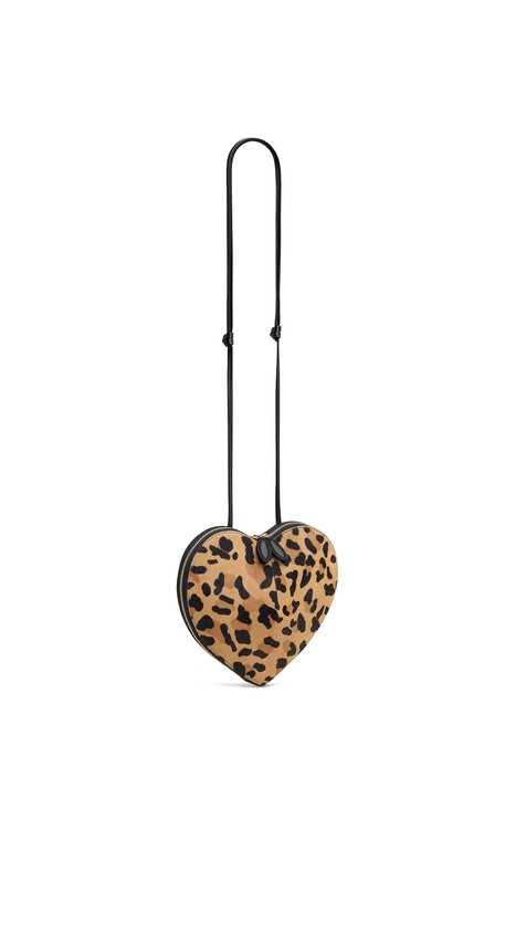 ALA&Iuml;A LE C&OElig;UR BAG IN LEOPARD HAIRCALF BROWN - View 2
