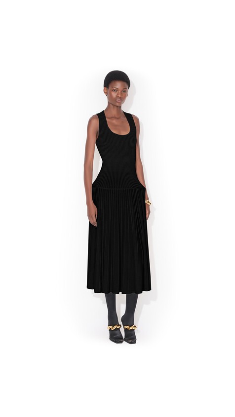 WOOL CRINOLINE DRESS