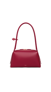 CARMINE - ALA&Iuml;A LE BOULEDOGUE BAG IN CALFSKIN