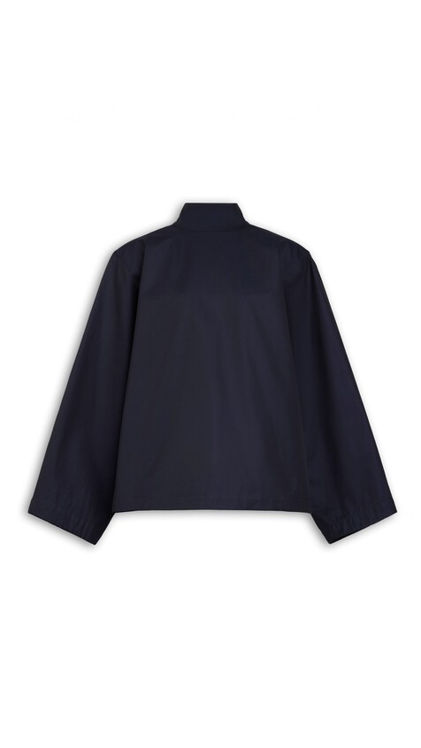 ALA&Iuml;A COTTON REVERSE JACKET MIDNIGHT