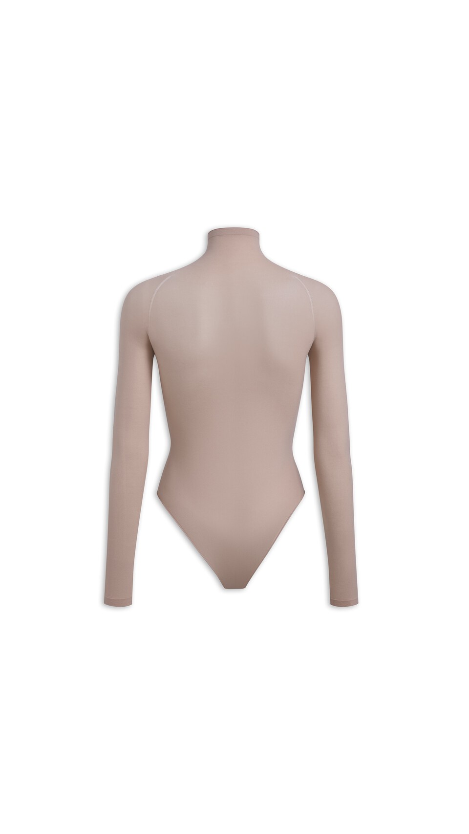 ALA&Iuml;A SECOND SKIN BODY CLEAR CAMEL - View 4