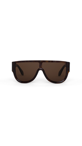 DARK HAVANA - ALA&Iuml;A MASK SUNGLASSES