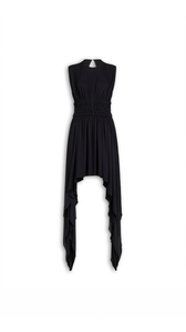 BLACK - ALA&Iuml;A MIDI DEESSE DRESS
