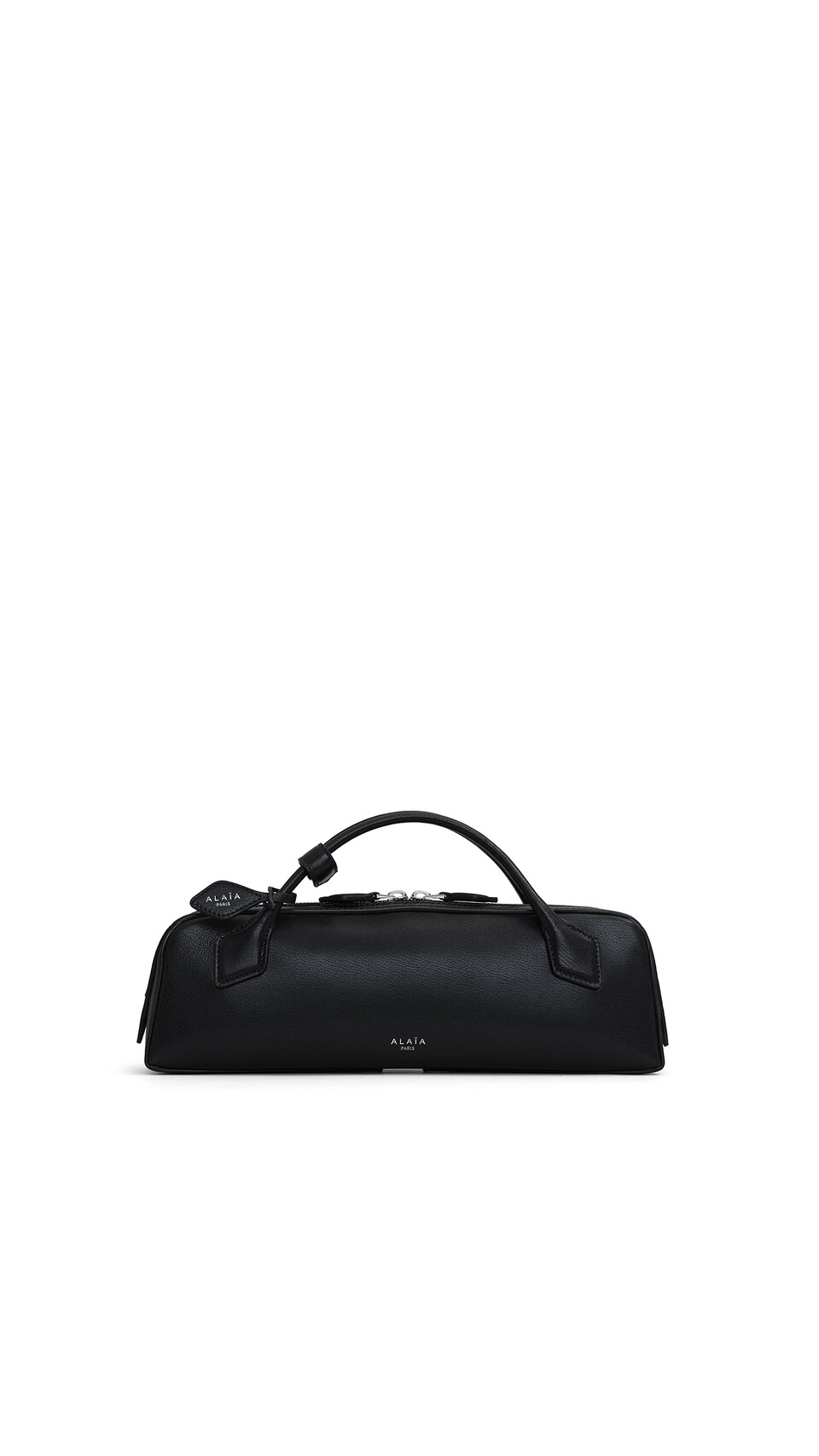 ALA&Iuml;A LE TECKEL CLUTCH IN GOATSKIN BLACK