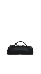 BLACK - ALA&Iuml;A LE TECKEL CLUTCH IN GOATSKIN