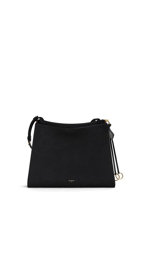 LE CLICK MEDIUM SQUARE BAG IN NUBUCK