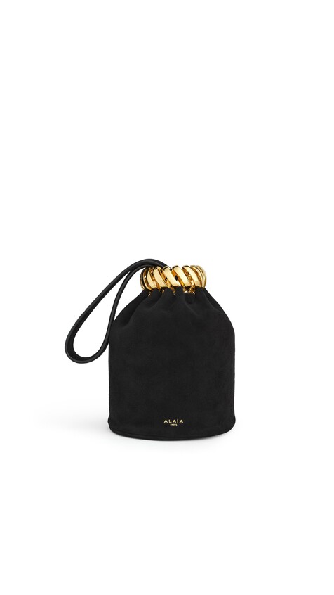 MOTION BRACELET BAG IN SUEDE