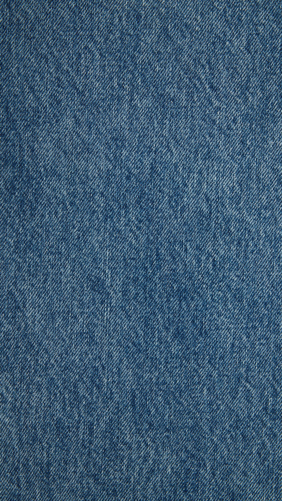 ALA&Iuml;A ROUND DENIM JEANS VINTAGE BLUE - View 8
