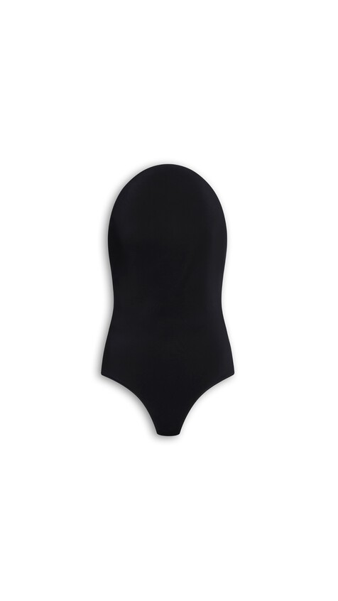 CURVED SOFT JERSEY BODYSUIT