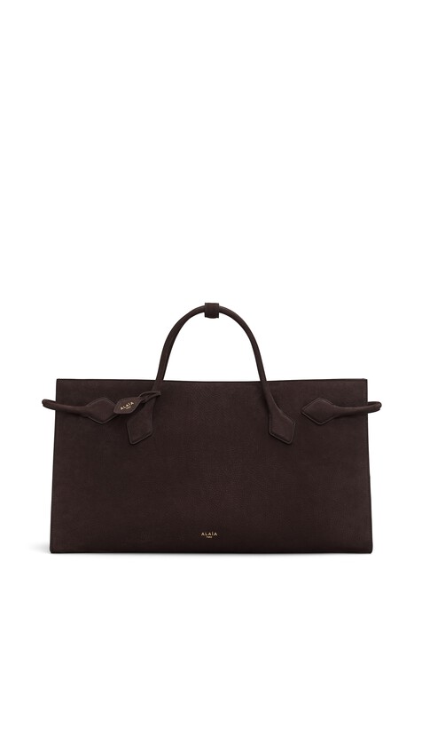 LE TECKEL TOTE BAG IN NUBUCK