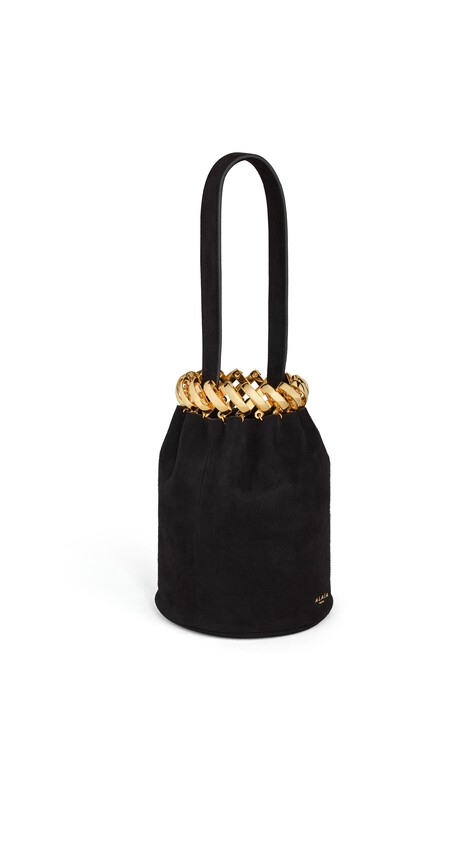 MOTION BRACELET BAG IN SUEDE