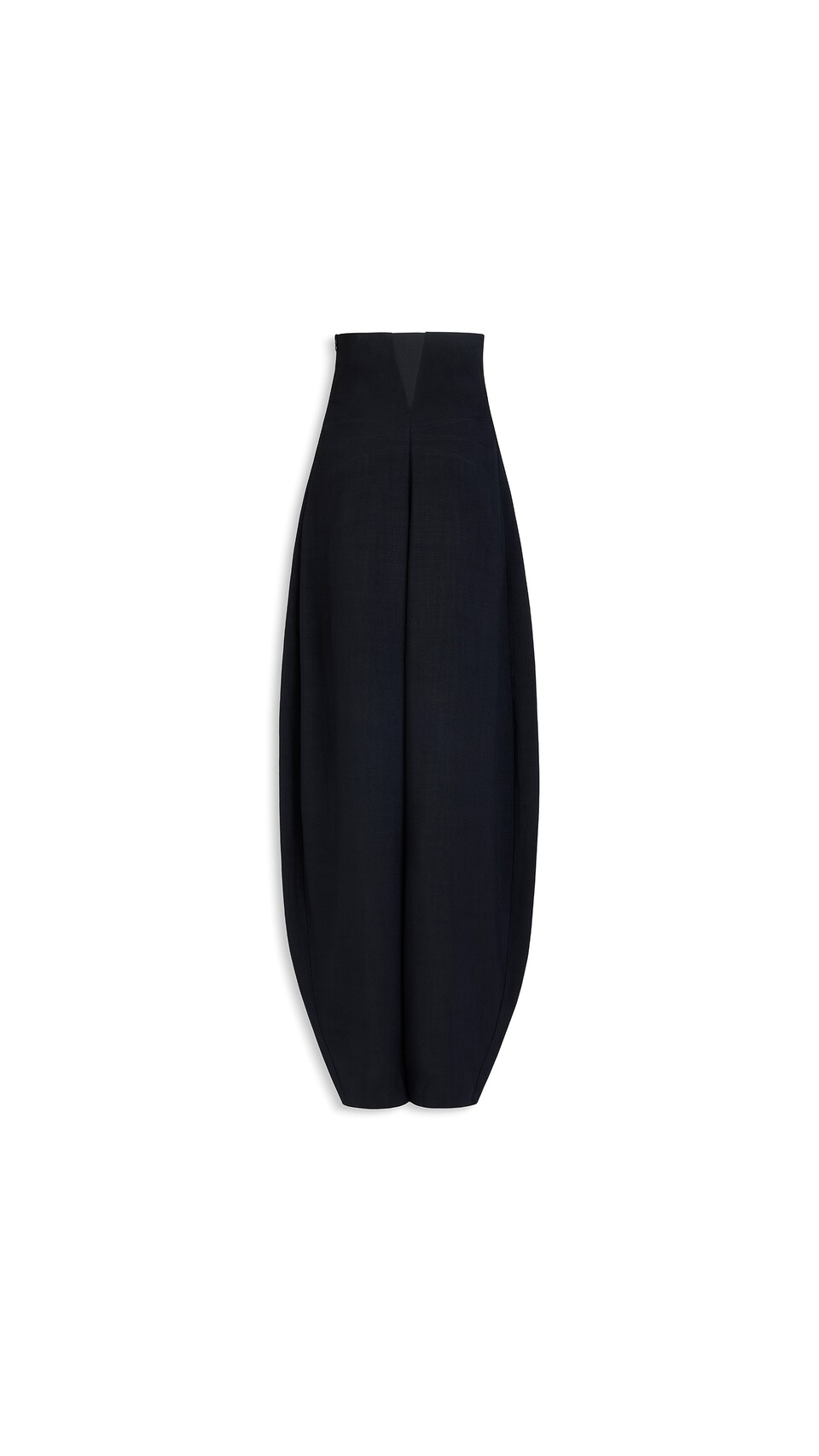 ALA&Iuml;A HIGH-WAIST TAILORED PANTS BLACK