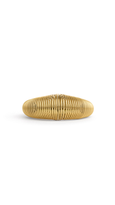 YELLOW GOLD METALS - ALA&Iuml;A SPIRAL CUFF