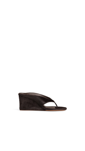 CIOCCOLATO - ALA&Iuml;A MULE INFRADITO CUBE IN CAVALLINO