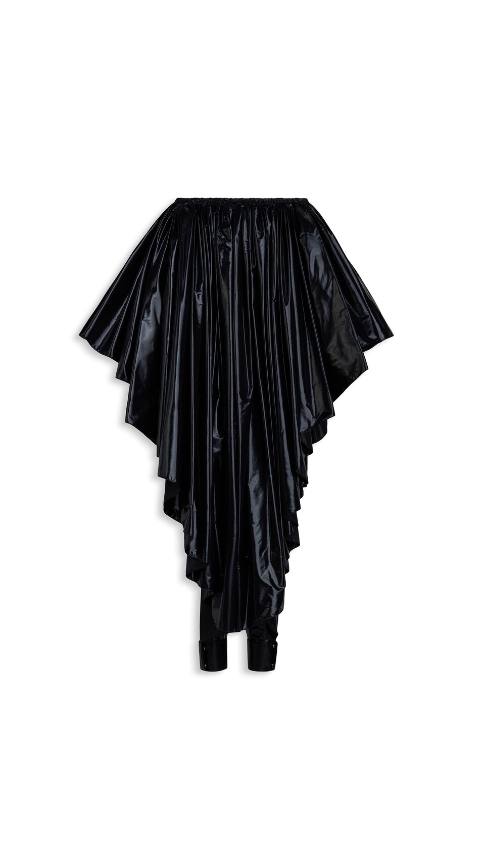 ALA&Iuml;A NYLON PETTICOAT BLACK