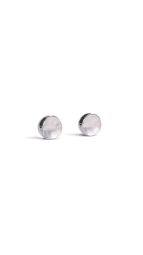 ALA&Iuml;A SPHERE EARRINGS CRYSTAL - View 2