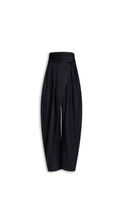 TUX ROUND PANTS IN WOOL