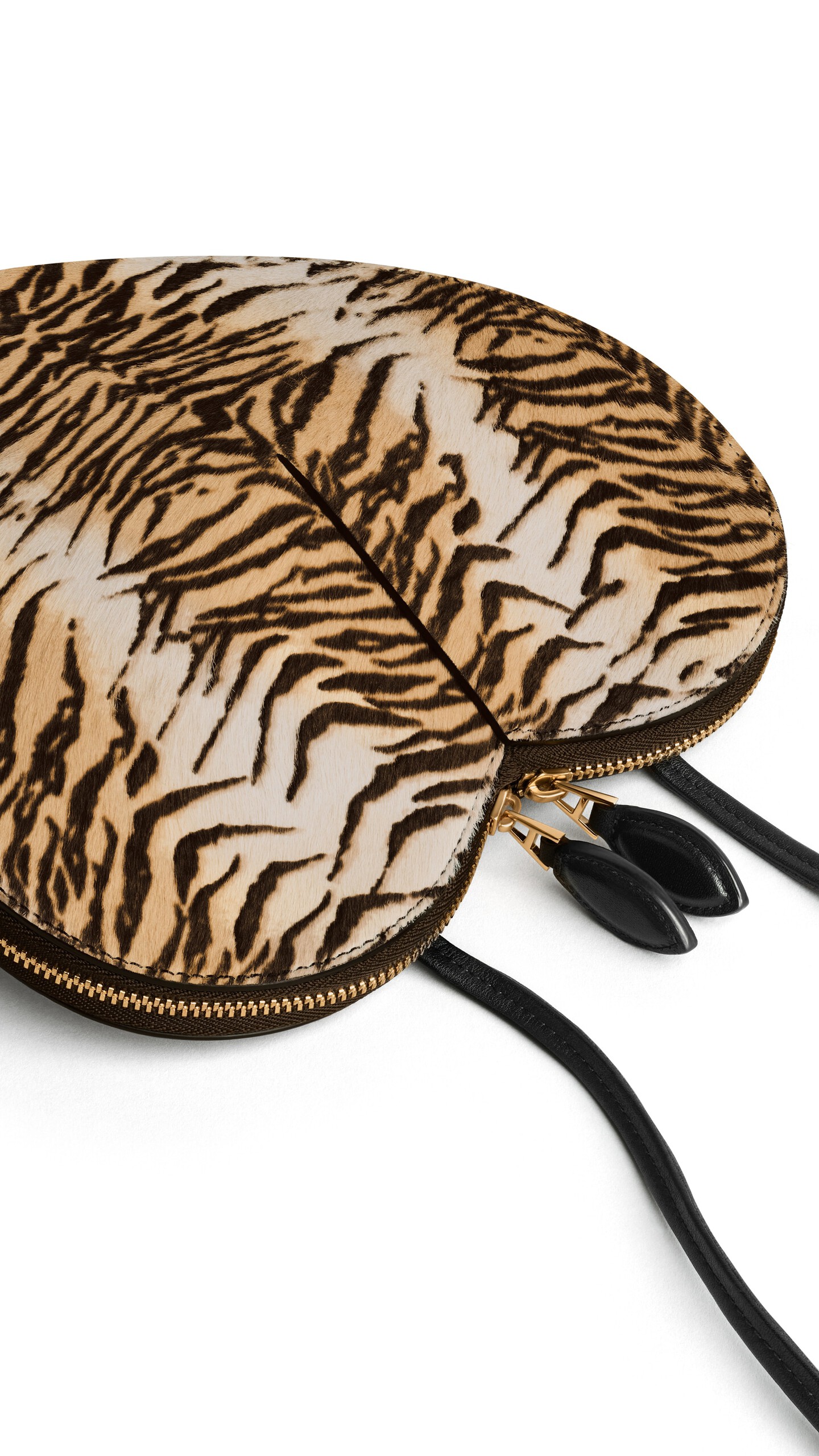 ALA&Iuml;A LE C&OElig;UR BAG IN HAIRCALF NATURAL - View 3