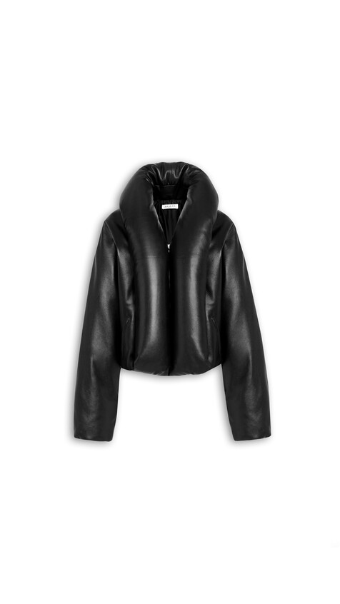 LAMBSKIN PADDED BOMBER