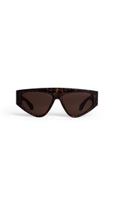 HAVANA - ALA&Iuml;A AVIATOR MASK SUNGLASSES