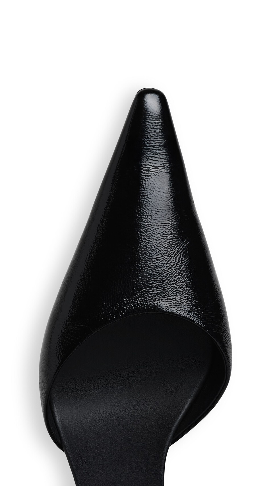 ALA&Iuml;A DROP PUMPS IN LEATHER BLACK - View 4