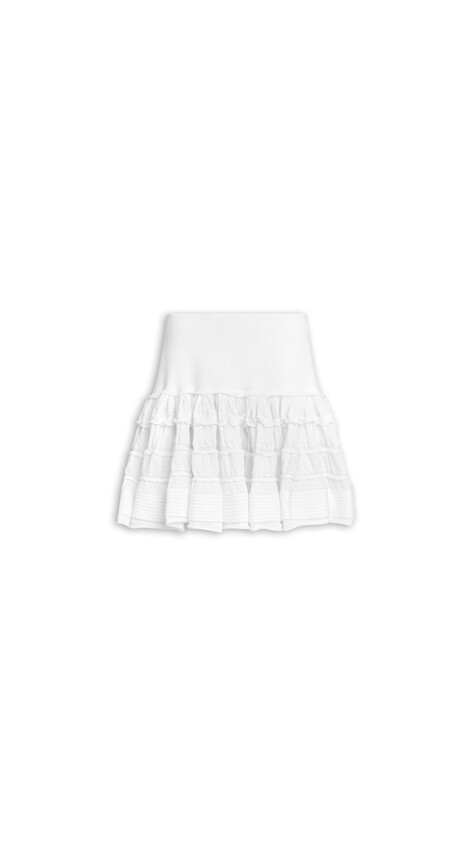 WOOL CRINOLINE SKIRT