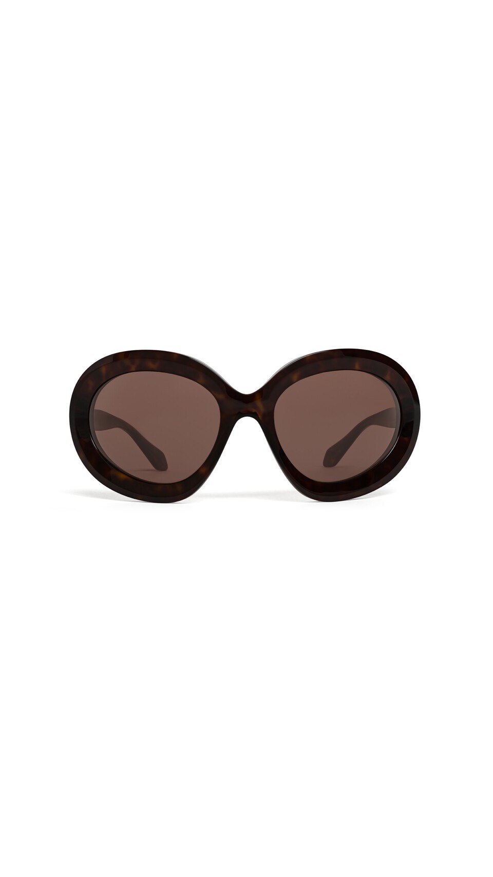 ALA&Iuml;A BUTTERFLY-SONNENBRILLE DUNKELBRAUN