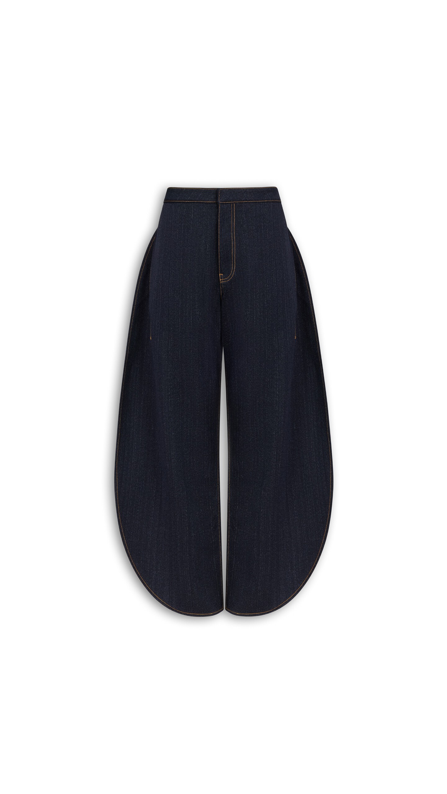 ALA&Iuml;A PETAL DENIM PANTS NIGHT