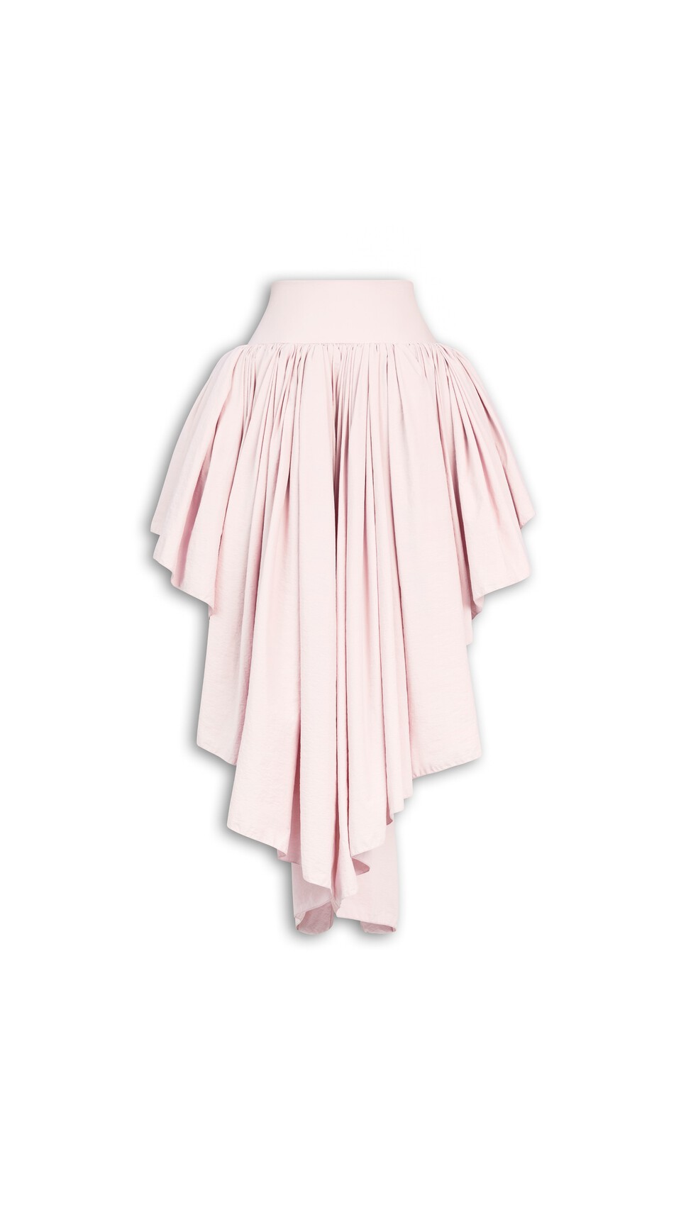 ALA&Iuml;A NYLON MAXI PETTICOAT PINK