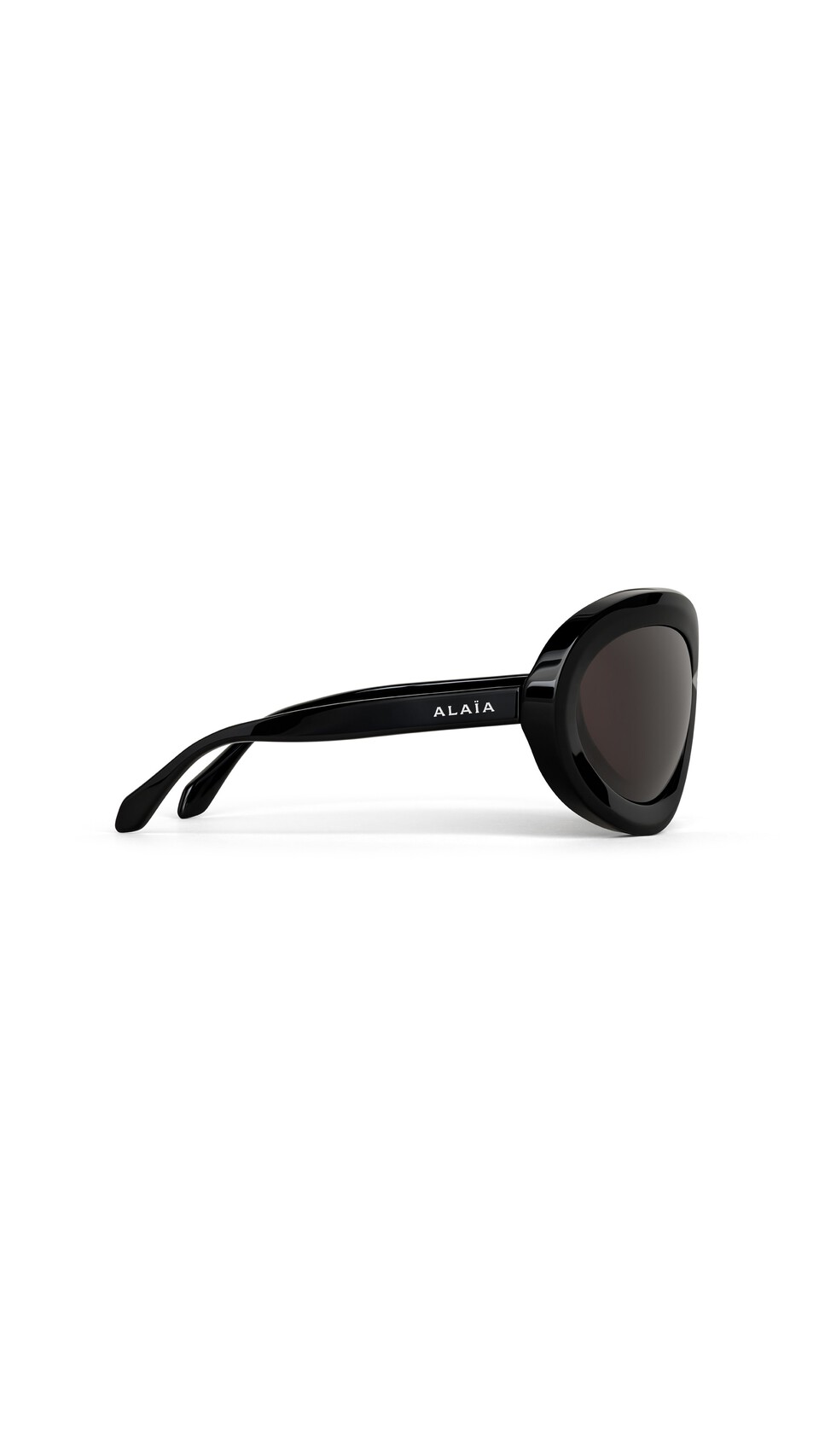 ALA&Iuml;A BUTTERFLY SUNGLASSES BLACK - View 2