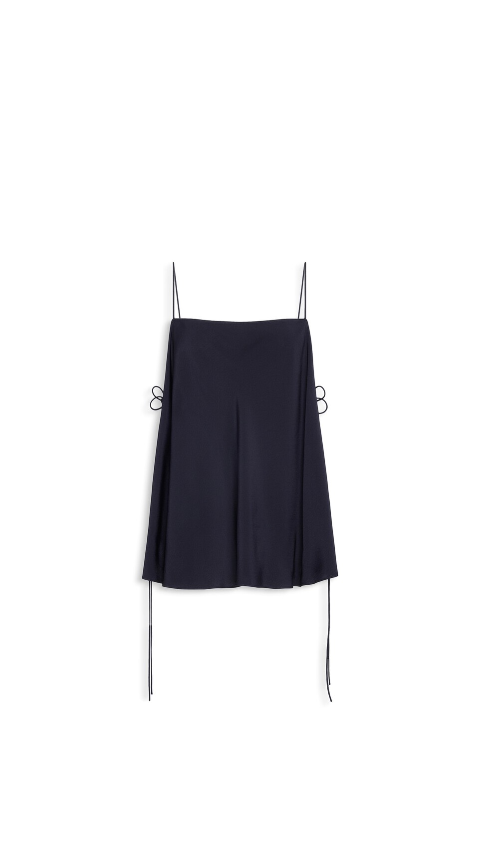 ALA&Iuml;A CADY TIED BLOUSE BLACK - View 3