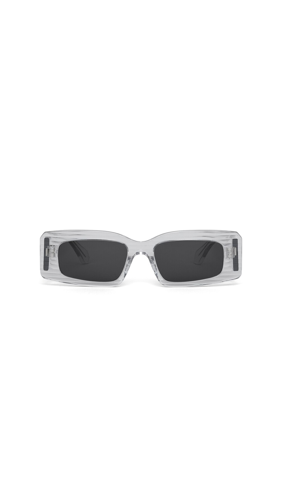 ALA&Iuml;A RECTANGULAR SUNGLASSES CRYSTAL