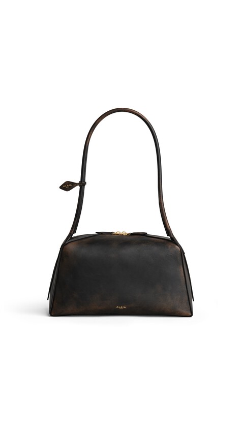 LE BOULEDOGUE BAG IN AGED LEATHER