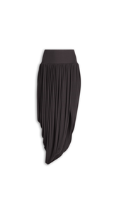 EBENE - ALA&Iuml;A TWISTED FLUID JERSEY SKIRT