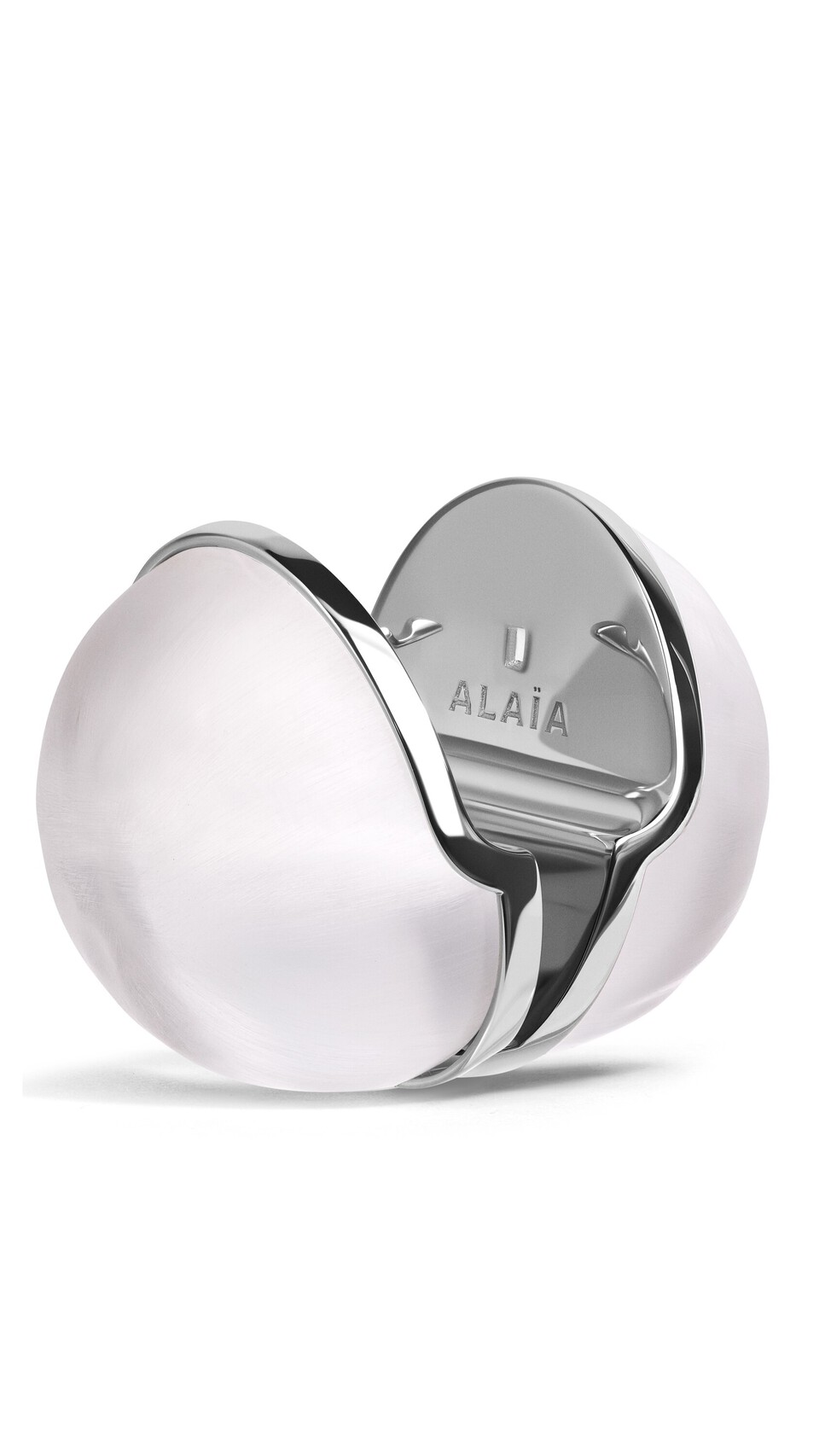 ALA&Iuml;A SPHERE EARRINGS CRYSTAL - View 2