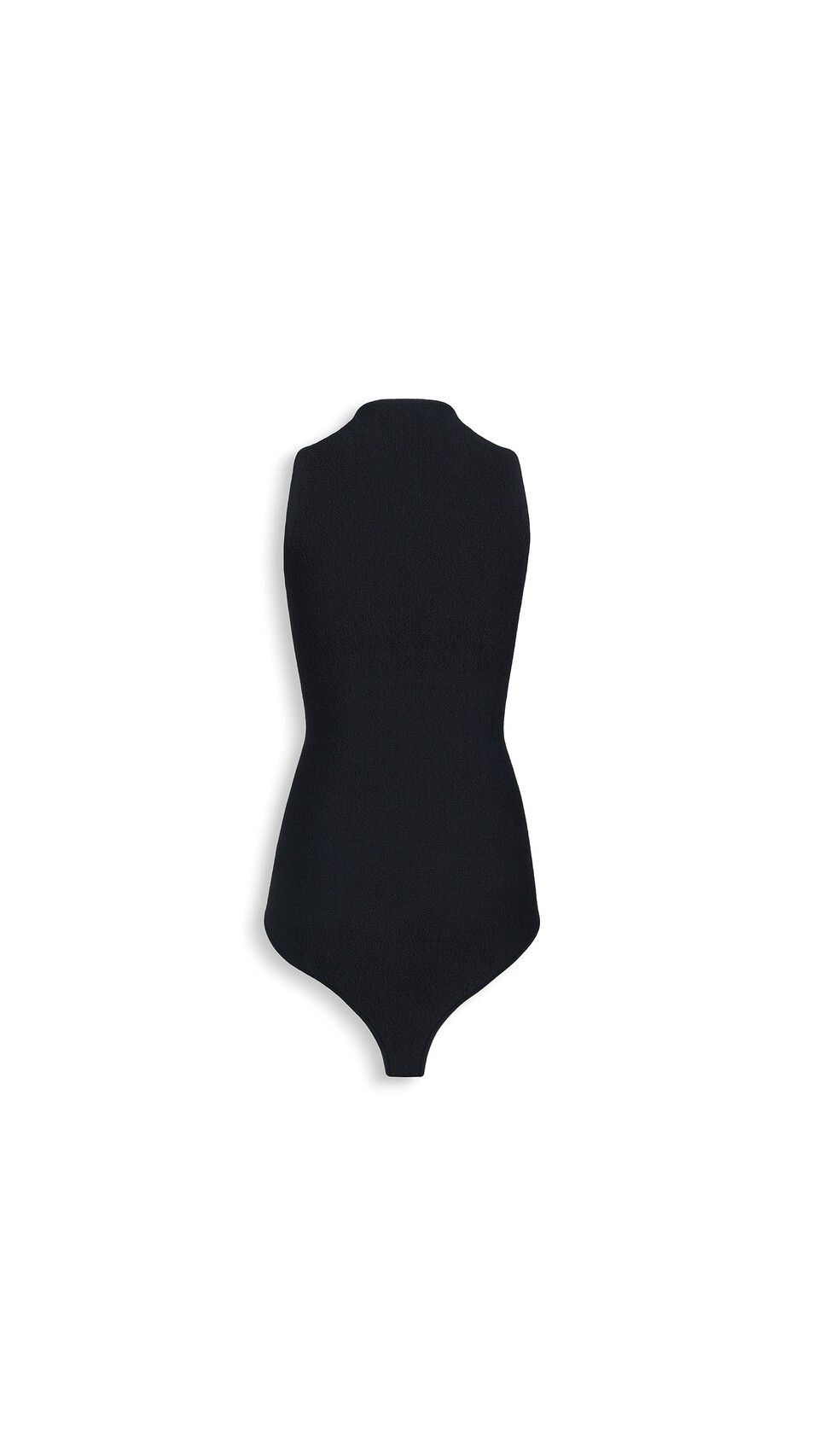 ALA&Iuml;A CROSS-FRONT KNIT BODYSUIT BLACK - View 2