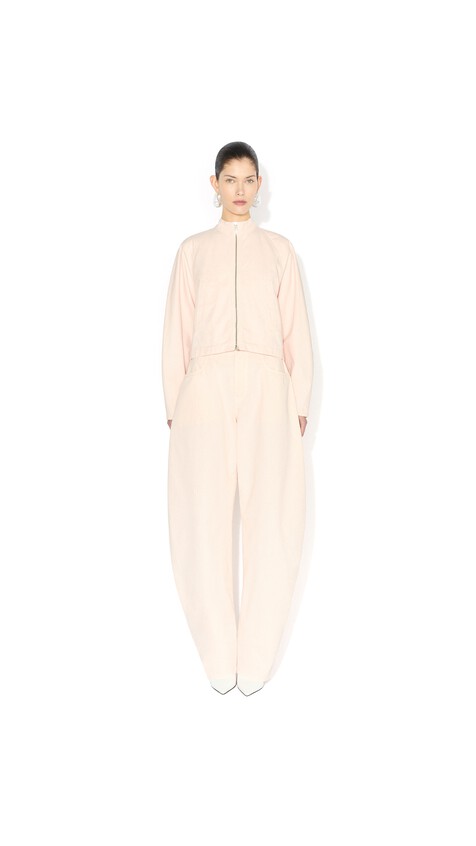 ALA&Iuml;A JEANSJACKE ROSA - View 2